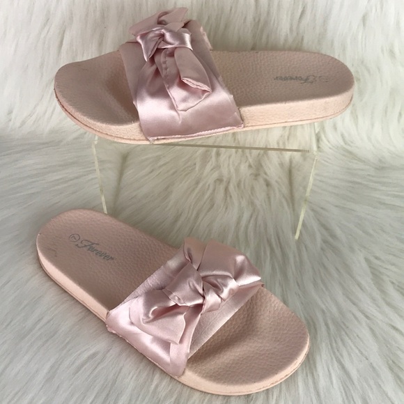 ✅Womens Open Toe Bow Knot Mules Slide Sandals. - Picture 4 of 7